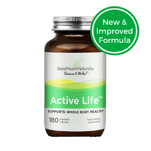 Active Life Capsules - New Formula - 180 capsules