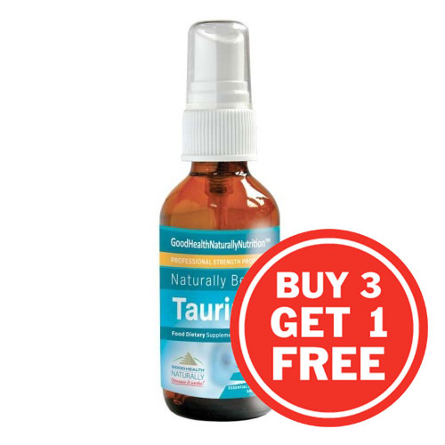 Taurine Spray - 4 x 60ml ( ONE FREE )