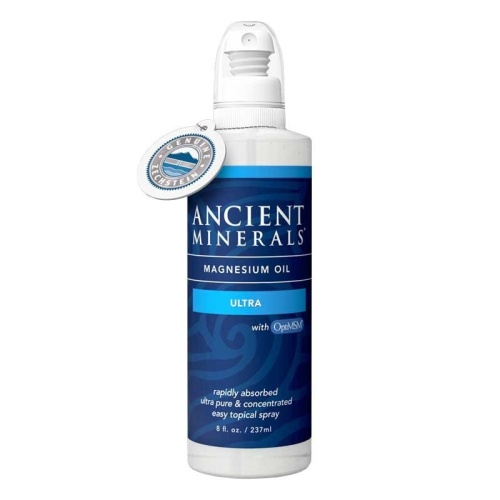 Ancient Minerals - Professional Strength - Magnesium Oil Ultra 8oz Spray