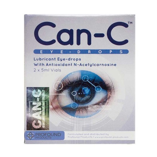 Can-C (NAC) Eye Drops - 2 x 5ml Bottles