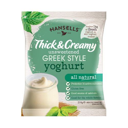 Thick & Creamy Greek Style Yoghurt