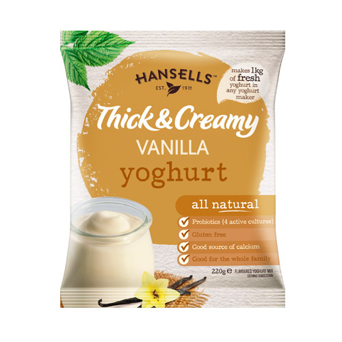 Thick & Creamy Vanilla Yoghurt