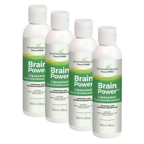 Liposomal Curcumin BrainPower 3 + 1 Offer