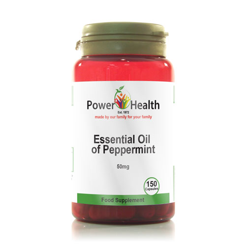 Peppermint Oil 50mg - 150 Capsules