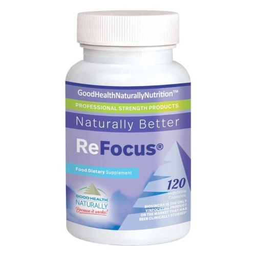 ReFocus® Vinpocetine - 120 Capsules