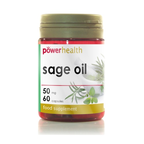 Sage Oil Capsules 50mg - 60 Capsules
