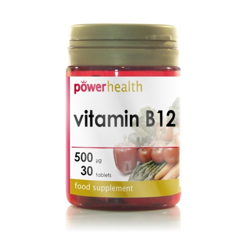 Vitamin B12 500ug - 30 Tablets