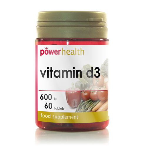 Vitamin D3 600iu / 15mcg - 60 Tablets
