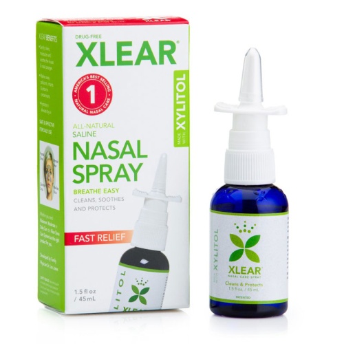 Xlear Xylitol and Saline Nasal Spray - 1.5fl oz Measured Pump